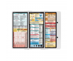 WhiteCoat Clipboard® Trifold - White Primary Care Edition
